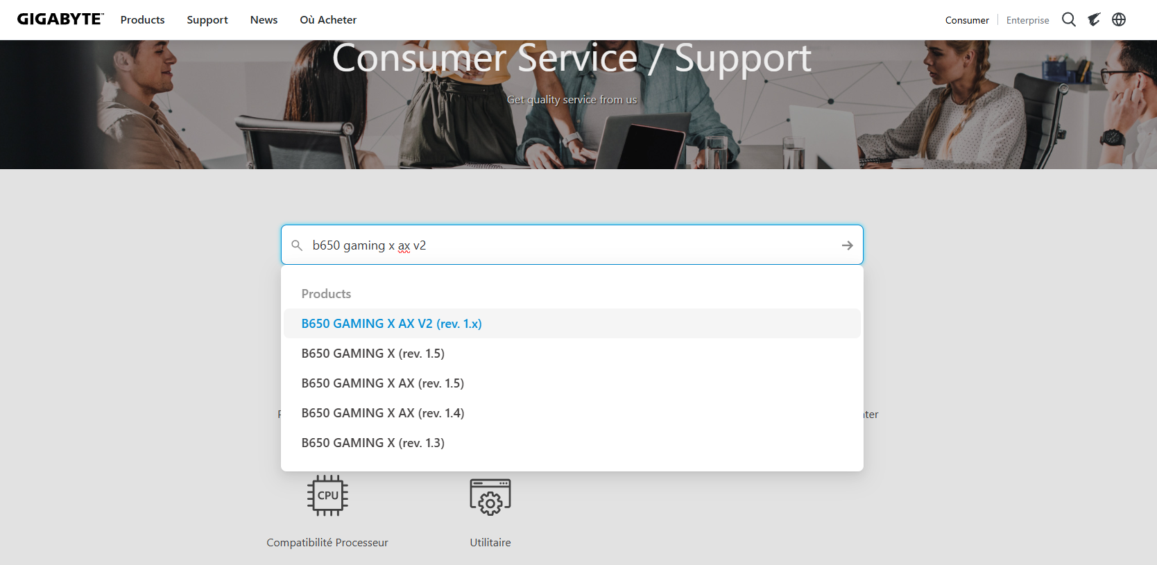 Sur le site constructeur recherche le model de ta carte mère